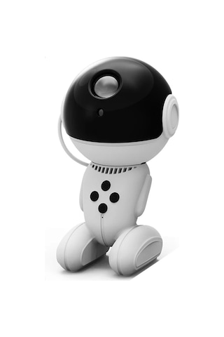 Robot Yıldızlı Gökyüzü Lamba Masa Lambası Siyah Delik Göz