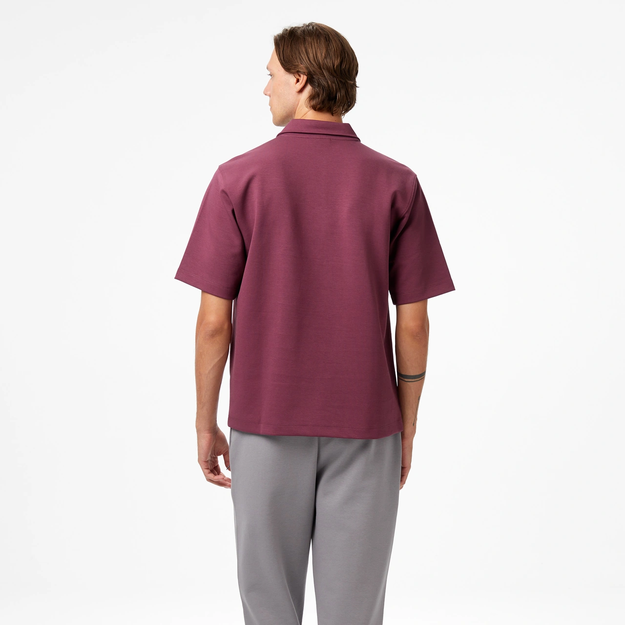 Unıted4 Classic Erkek Bordo Polo Zoku Bordo