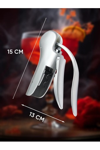 Maks Wıne Şarap Mekanik Tişör Açacağı Narzan 303267416 Gri