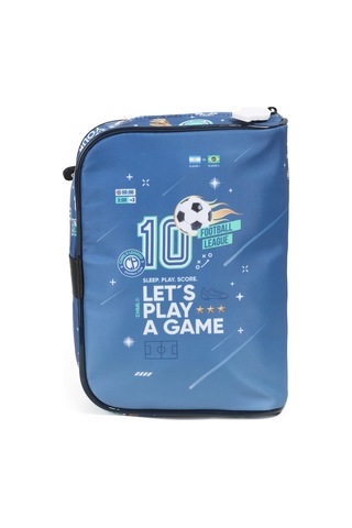 Chımola Chml Gamer Futbol Kalem Çantası Mavi E