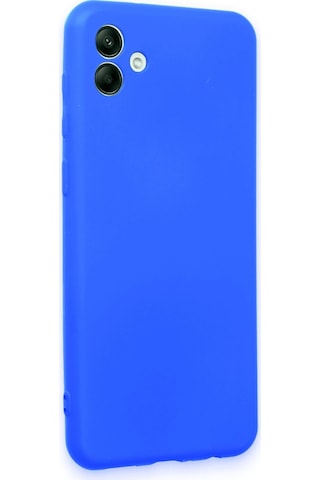 Newface Samsung Galaxy Uyumlu A04 Kılıf First Silikon Semeglbl - 64 - Mavi