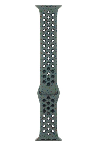 Ekılıf - Apple Uyumlu Watch 7 45mm - Kordon Yeni Seri 2023 Silikon Strap Kayış Krd-02 - Lacivert