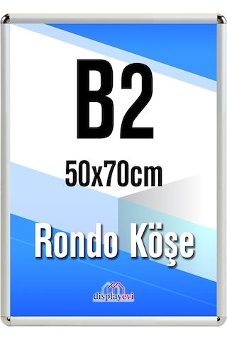 Alüminyum Çerçeve Rondo Köşe 50X70Cm B2