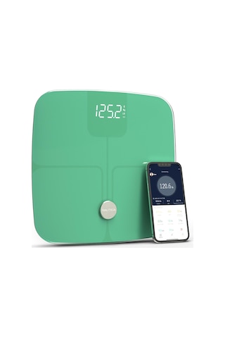 Nautica Classic Collection Plus Vücut Analizli Akıllı Bluetooth Tartı Baskül Yeşil