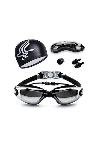 Artfulabode Yüzücü Profesyonel Gözlüğü Bonesi +yüzücü Ja Siyah