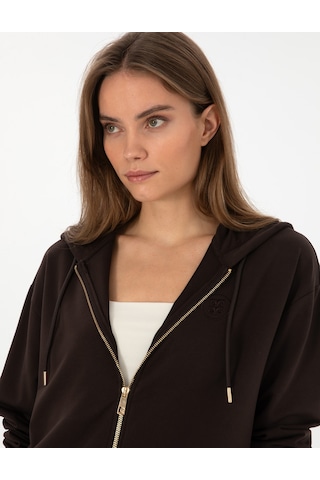 Pierre Cardin Kadın Kahverengi Hırka Örme 50314965-vr029 Kahverengi
