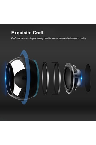 Padalink Altın Mini Taşınabilir Bluetooth Hoparlör - Tws İlişkilendirme, Mikrofonlu免提 Fonksiyonu, 4w Güç, 10m Kapsama Alanı