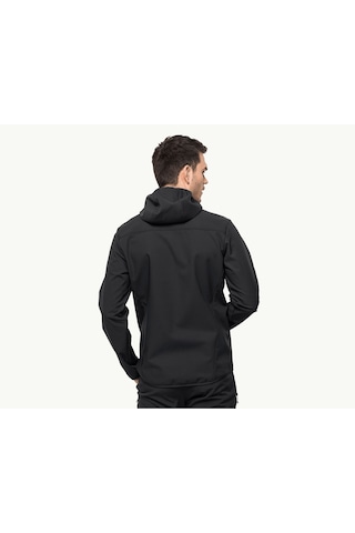 Jack Wolfskin Bornberg Hoody M Erkek Outdoor Montu Siyah 1307471-6000