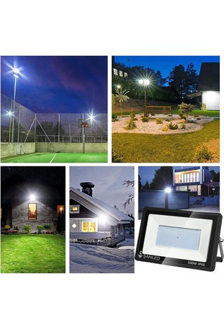 500w 30.000 Lümen 6500k Beyaz Işık Smd Led Projektör-2 Adet