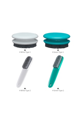 Qingmipy Yumuşak Fırça Tabanlı Pratik Ev Temizleme Fırçası, El Dostu Tutma Yeri İle Çamaşır Ve Ayakkabı Temizliği İçin İdeal Diğer