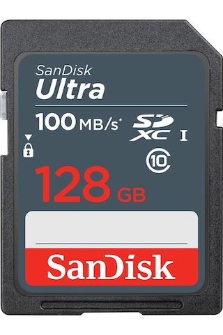 Sandisk Ultra SDSDUNR-128G-GN3IN 128 GB SDXC UHS-I Class 10 Hafıza Kartı