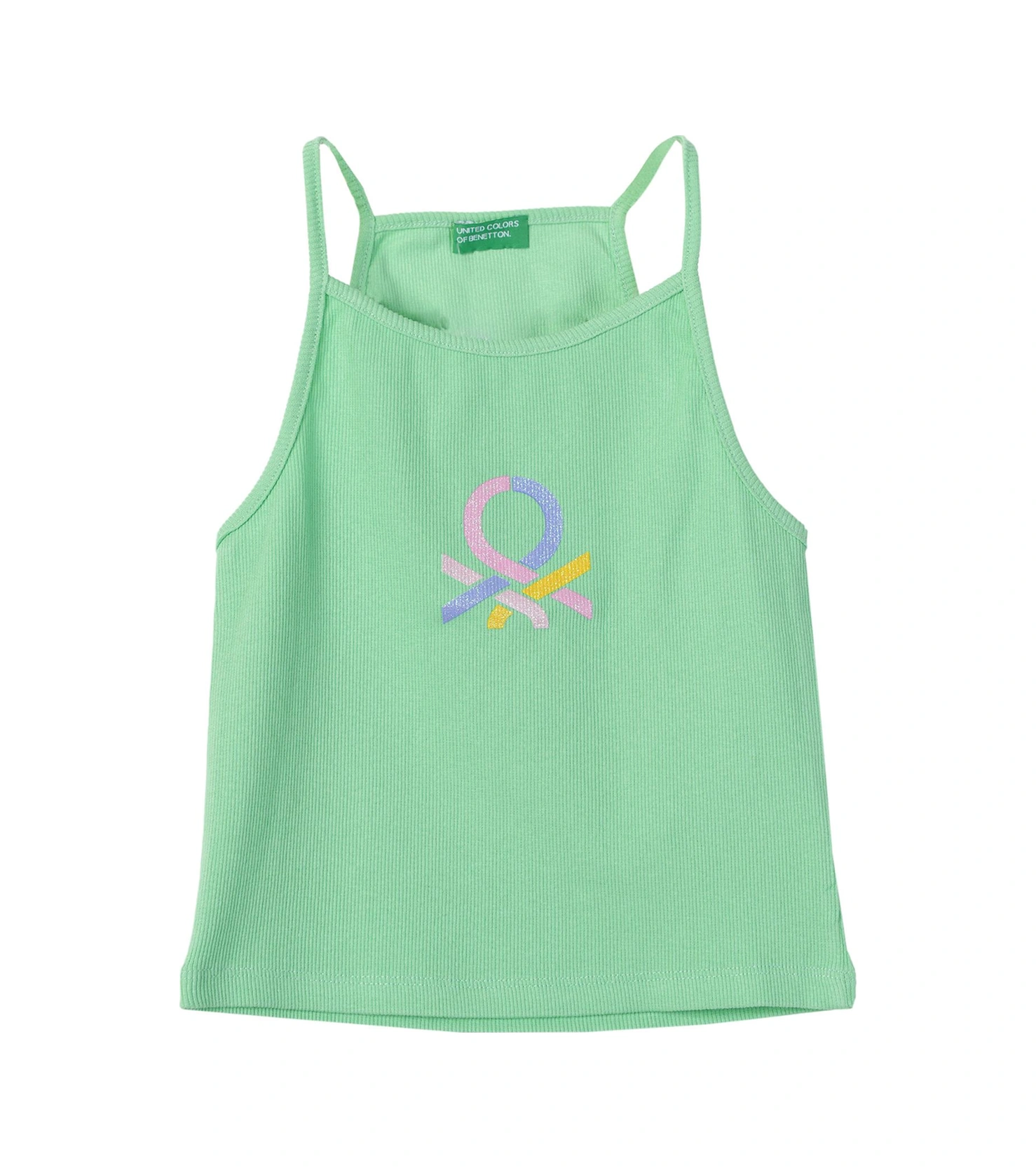 United Colors Of Benetton Kız Çocuk Atlet Bnt-g21290 Mint