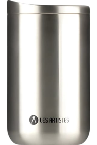 Les Artistes Paris Isı Yalıtımlı Çelik Termos Mug 350ml Metal Gri