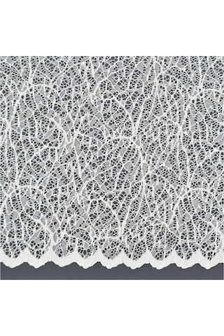 Lila Poetry 02 Cam Kırığı Desen Spor Tül Perde