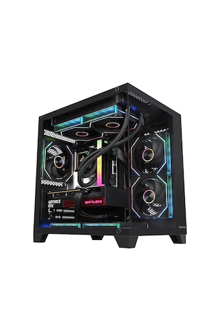 Segotep U502 Siyah 650w 80+ Midi Tower Matx Gaming Oyuncu Kasa Akak0sgp0026