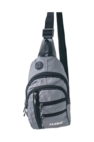Anılbags Anıl Bags Keten Kumaş Gri Ve Usb Çıkışlı, Askılı Çapraz Göğüs