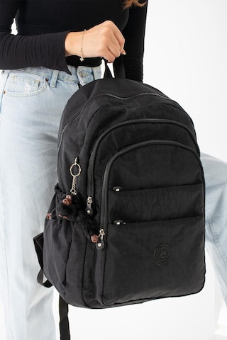 Baginn Klinkır Kadın Sırt Çantası Çok Cepli Hafif Kumaş Okul Çantası Spor Seyahat Çantası Çok Cepli Hafif Bayan Çanta 001