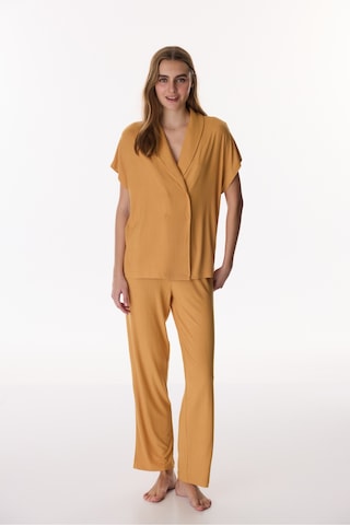 Penti Tarçın Margot Solid Rib Pantolon Pijama Takımı