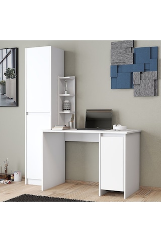 Umg Mobilya Ege-astira Çalışma Masası, Bilgisayar Masası Beyaz
