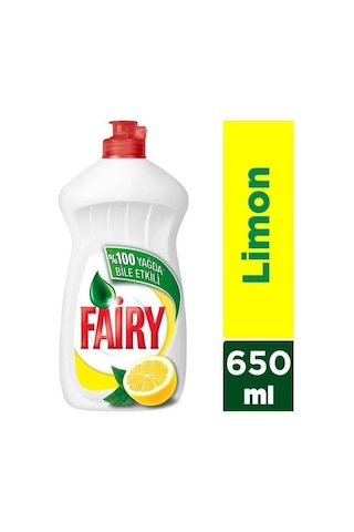 Sıvı Bulaşık Deterjanı Limon 650ml