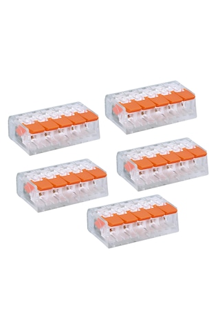 5x4mm2 Tırnaklı Çok Amaçlı Buat Klemensi 5 Adet