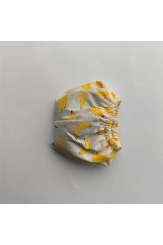 Elmpaly Yıkanabilir Sincap Bezleri Muz Desenli, Küçük Evcil Hayvan Eğitim Ve Temizlik Ürünleri