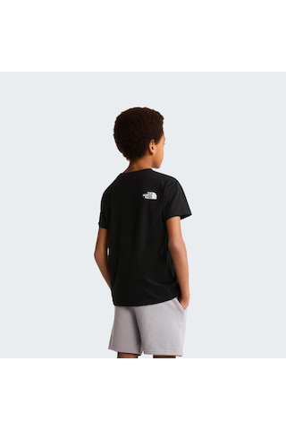 The North Face Teen Sımple Dome Regular Ss Tee Genç Tişört Nf0a87t4jk31 Siyah