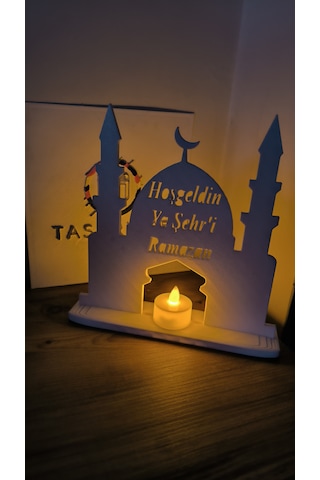 Ya Şehri Ramazan Cami Modeli Işıklı