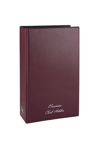 Biala Mekanizmalı 4 Sıralı 400 Kart Kapasiteli Kartvizitlik 16.5x Siyah