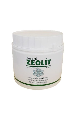 Pazar10 Zeolit Klinoptilolit Aktif Ultra Mikronize 10 Mikron Toz 300 Gr