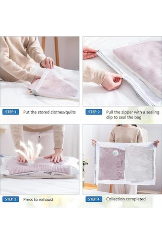 Unimarket Vakumlu Saklama Torbaları, Yerden Tasarruflu Çantalar, Yatak Takımları Için Vakumlu Torbalar Yorgan Yastıklar, Vakumlu Saklama Torbaları, Tasarruflu Dfspd7