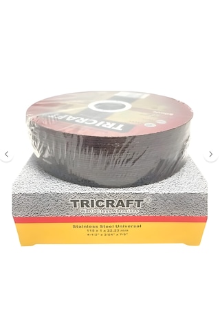 Trıcraft 4 Kutu 4x25 100 Adet Metal Kesici Taş 115x1.0x22 Mm