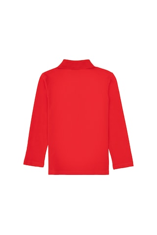 U.S. Polo Assn. Kız Çocuk Kırmızı Polo Yaka Basic Sweatshirt 50316836-VR030