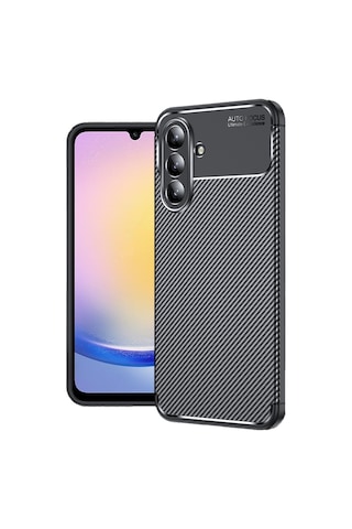 Galaxy A26 Kılıf Zore Negro Silikon Kapak Siyah