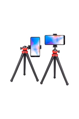 Esnek Youtuber Yayıncılar Ve Sosya Medya İçin İdeal 30cm Ahtapot 360 Derece Taşınabilir Ayakları Bükülebilir Se Genel
