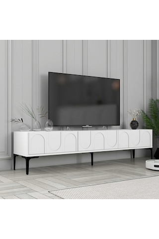 Variant Lyon Alt Tv Ünitesi - Beyaz / Siyah