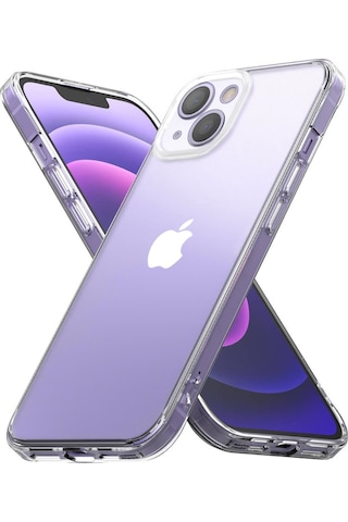 Fitcase Apple Uyumlu iPhone 13 Kilif Kamera Korumali Silikon Kapak - Seffaf 524753942