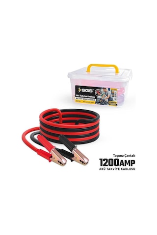 Sgs Akü Takviye Kablosu 1200 Amp 2.3mt