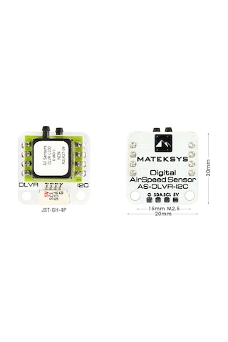 Matek As-Dlvr-I2C Digital Air Speed Sensör