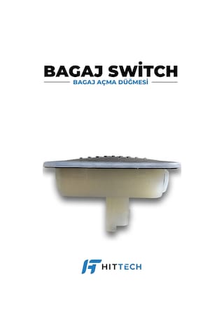 Renault Clio 4, Captur, Megane 2, Megane 3 ve Fluence Uyumlu Bagaj Açma Düğmesi Butonu Switch OEM 8200385515