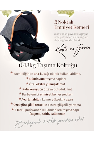 Baby Home 490 Jojo Ana Kucağı / Taşıma Koltuğu