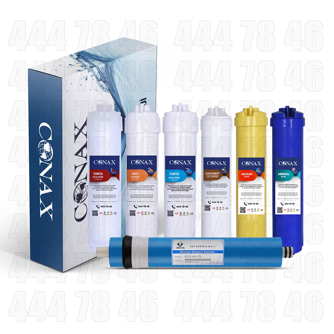 Conax Inline 7 Aşama Benc Membran Filtre Seti Conax
