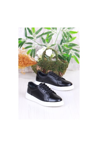 Mehmet Mete 46642 Rahat Hakiki Deri Sneaker Erkek Ayakkabı Taba