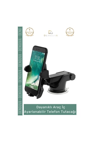 Otoiçitutacağı Güçlü Vantuzlu Cam Torpido Uyumlu Silikon Pedli Çizilmez Sağlam Oto Araba Içi Telefo