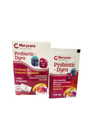 Doğadan İlaç Merycare Kedi Ve Köpekler İçin Probiotic Simbiyotik Dyra Saşe 10x1,25gr