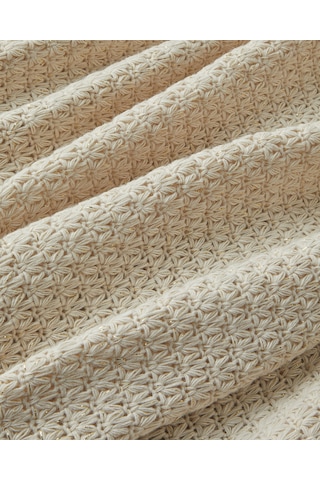 English Home Simple White Koltuk Şalı 130x170 Cm Ekru Ekru