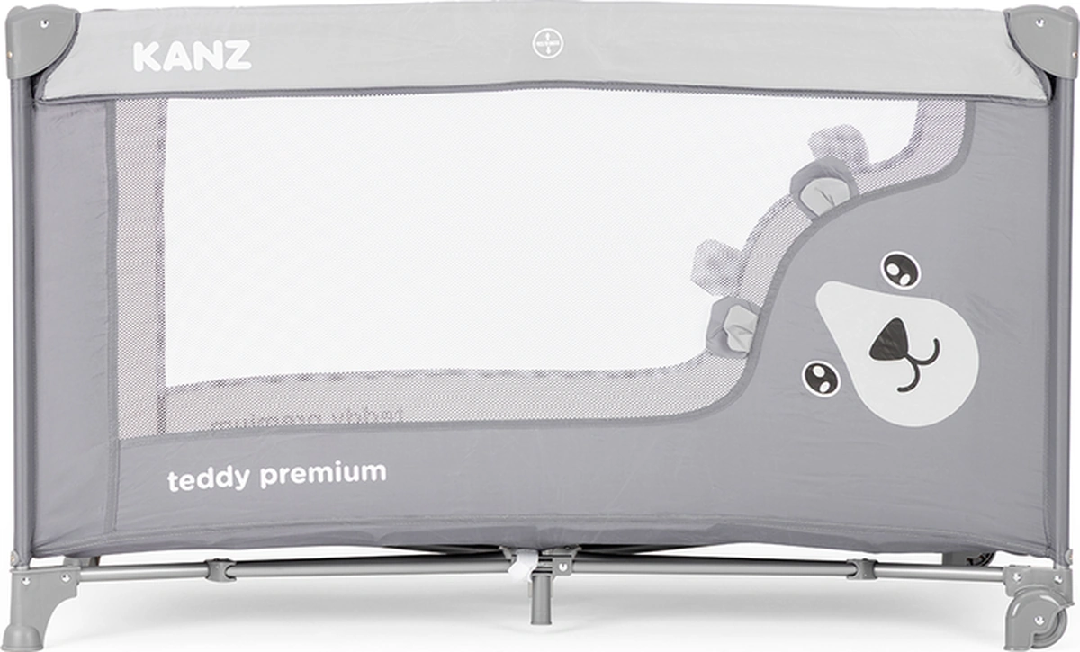 Kanz Teddy Premium Oyun Parkı Ve Park Yatak Gri 60 X 120