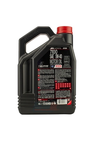 Motul 7100 5W-40 4T Tam Sentetik Motor Yağı 4 L