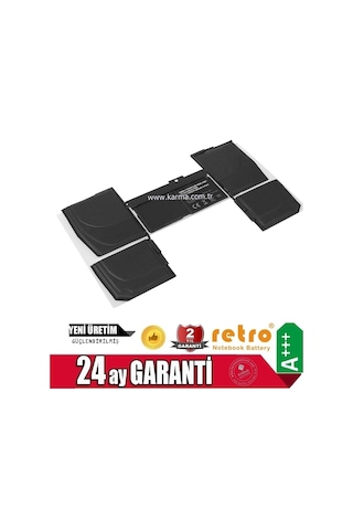 Apple Macbook Retina 12" A1534, A1527 2015 Notebook Bataryası, Laptop Pili / Rml-034