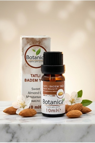 Botanica %100 Saf Tatlı Badem Yağı Soğuk Sıkım Bebek Masajı Hassas Cilt Nemlendirici Bitkisel 10 Ml 10 ML Botanica %100 Saf Tatlı Badem Yağı Soğuk Sıkım Bebek Masajı Hassas Cilt Nemlendirici Bitkisel 10 Ml 10 ML